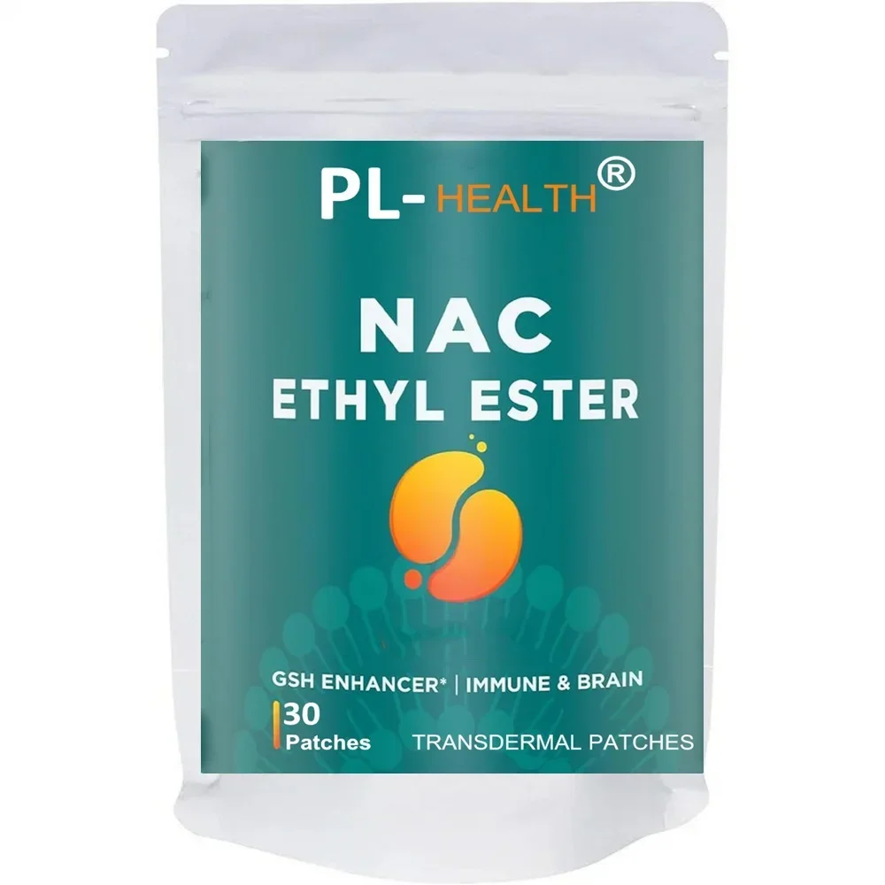 

N-Acetyl Cysteine Ethyl Ester Transdermal Patches NAC Good for Immune System & Antioxidant 30 Patches