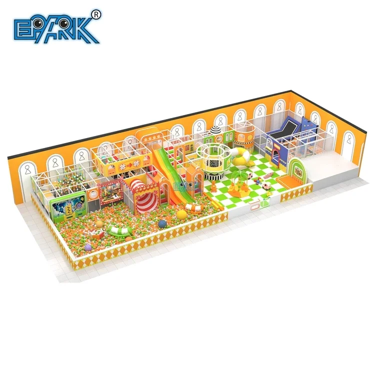 

Children's Entertainment Centre Kids Soft Play Equipment Sets Indoor Playground For Sale