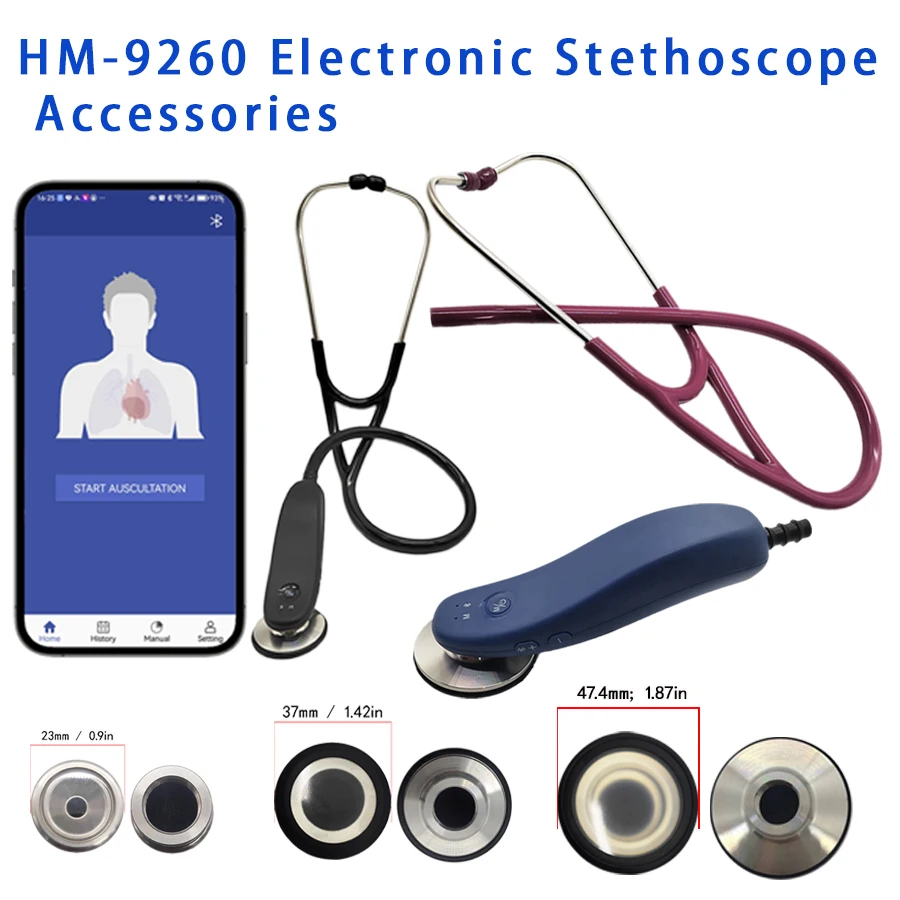 HM-9260 electronic stethoscope accessories electronic doctor digital stethoscope accessories