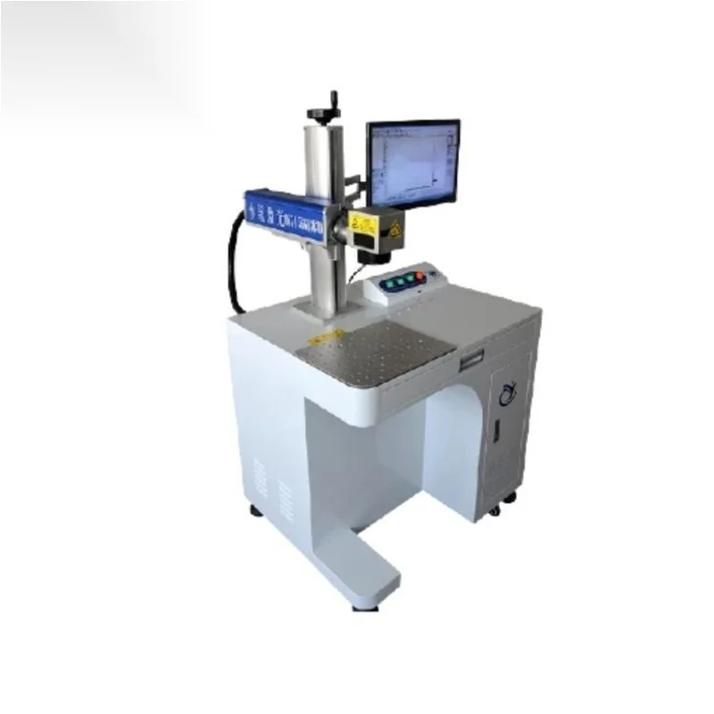 20W Stainless Steel Fiber Laser Marking Metal Nameplate Printer Small Engraving Coding Small Carving Machine Coding Machine