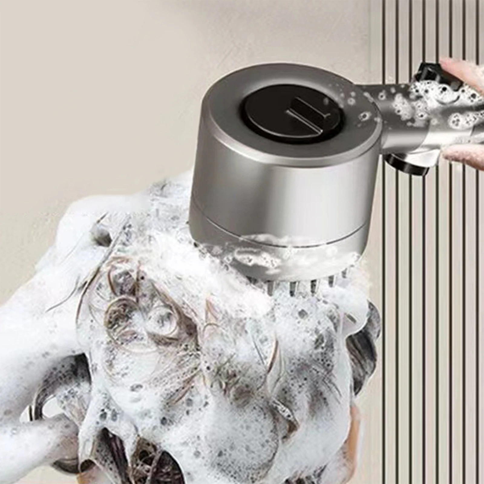 

3 Modes Handheld Shower Head Water Saving Head Massage Shower with Filter Water Massage Shower Head for Bathroom Items