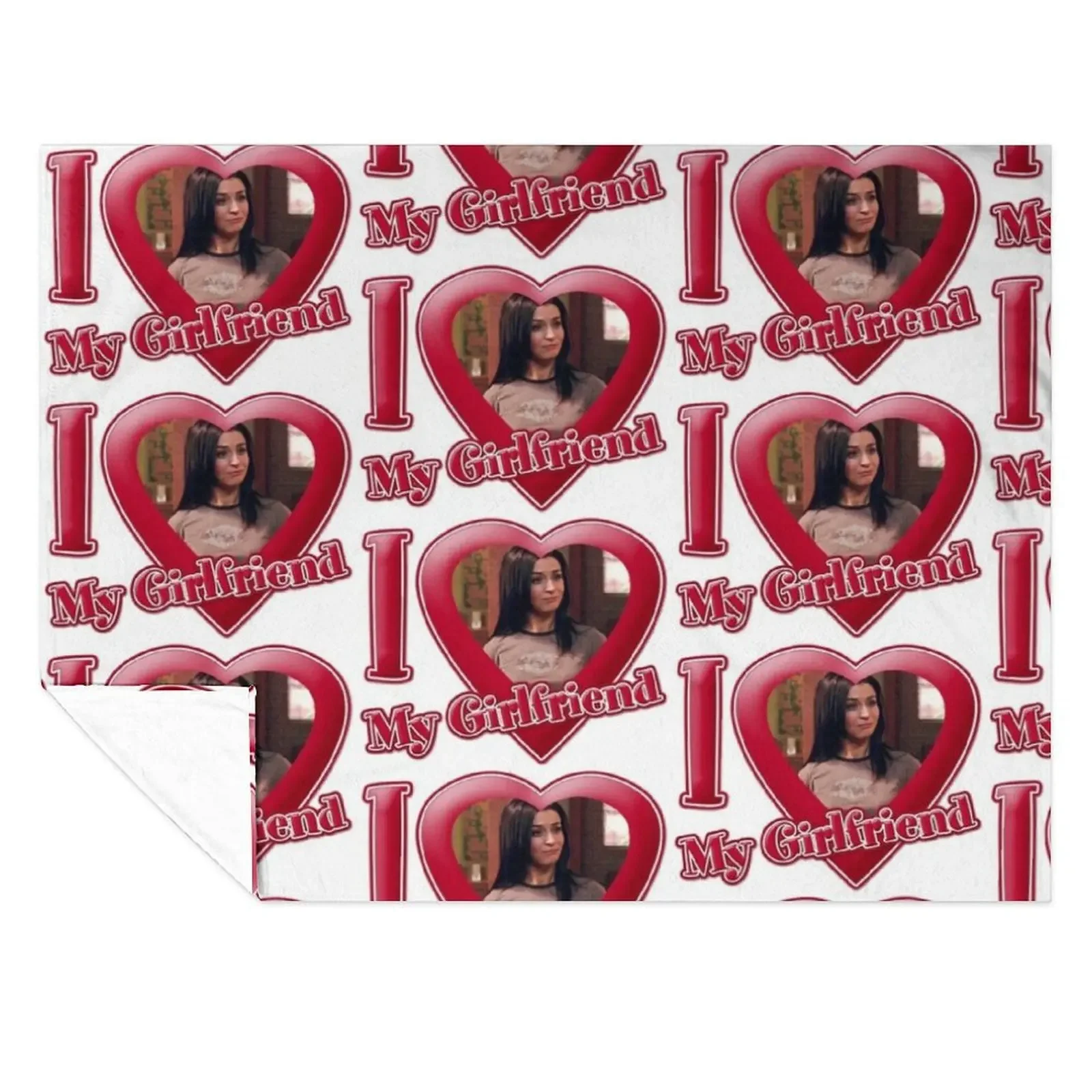 

i love my girlfriend gf caterina scorsone amelia shepherd Throw Blanket For Sofa Thin Retros Loose Thin Blankets