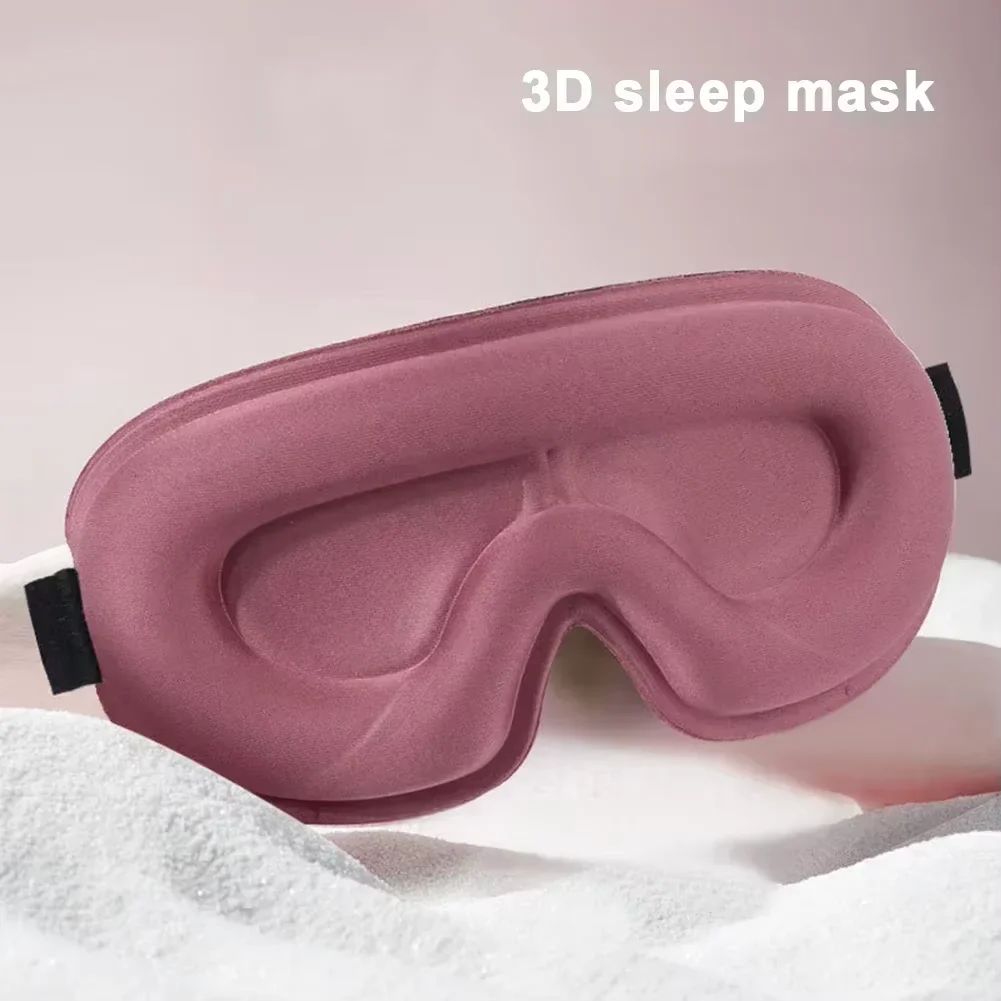 3D Sleep Mask Blindfold Sleeping Aid Soft Memory Foam Eye mask for Sleeping Travel Blockout Light Slaapmasker Eye Cover