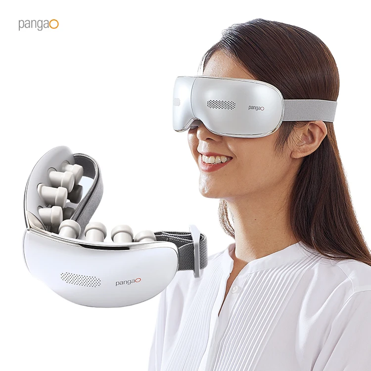 مكتبة ذكية تصميم جديد 16 رأس تدليك اهتزاز من السيليكون للعناية بالعين جهاز تدليك العين الكهربائي الذكي #1