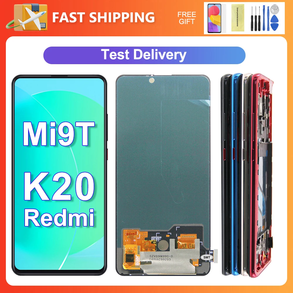 For Xiaomi Mi 9T/Mi 9T Pro 6.39\'\'For Ori Redmi K20/K20 Pro M1903F10G LCD Display Touch Screen Digitizer Assembly Replacement