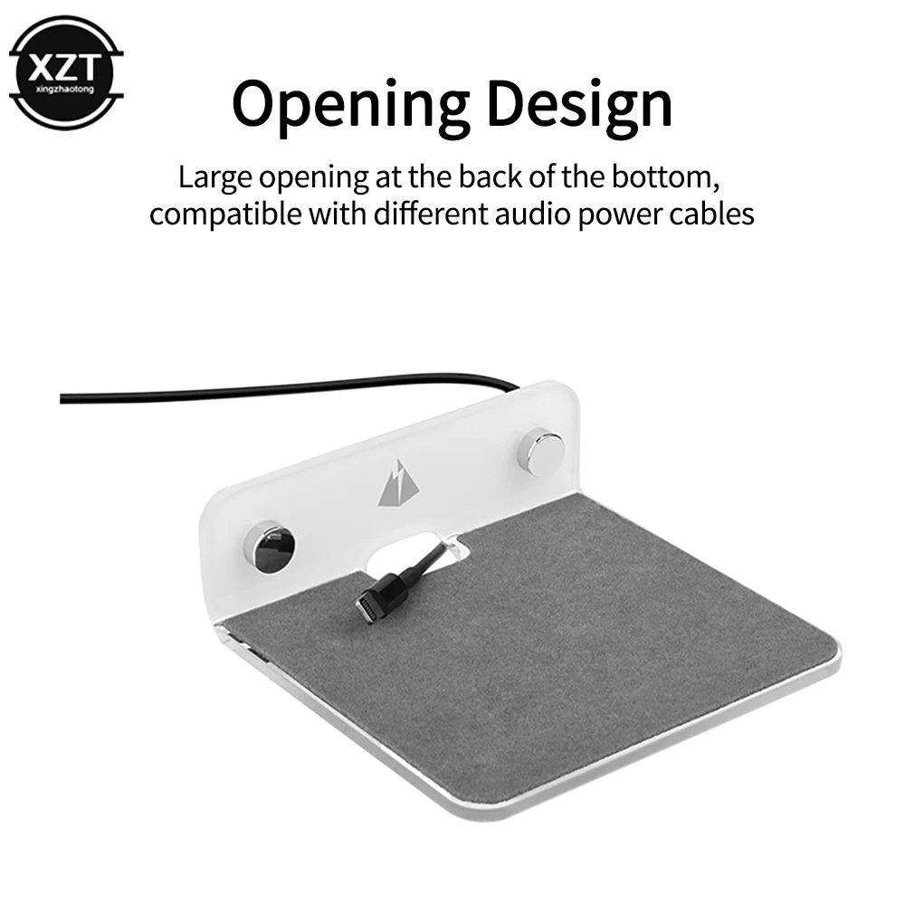 Настенная акриловая подставка для динамиков, настенное крепление, демонстрационная полка для динамика с синими зубьями, зарядная стойка, вебкамера для сотовых телефонов, игрушек Настенная акриловая подставка для динамиков, настенное крепление, демонстрационная полка для динамика с синими зубьями, зарядная стойка, вебкамера для сотовых телефонов, игрушек