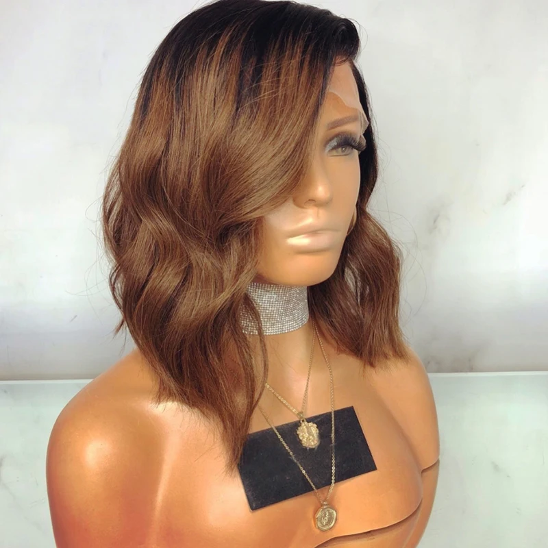 

Glueless Natural Ombre Blond Body Wave 5x5 Silk Base Human Hair with BabyHair Soft HD Lace Hair Preplucked