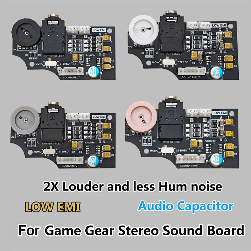 

High Quality Dual Channel Volume Audio Board For Game Gear Max Double Original Volume Output