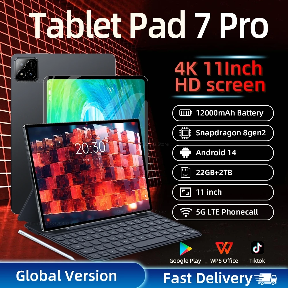 2025 New Pad 7 PRO Global Version 11