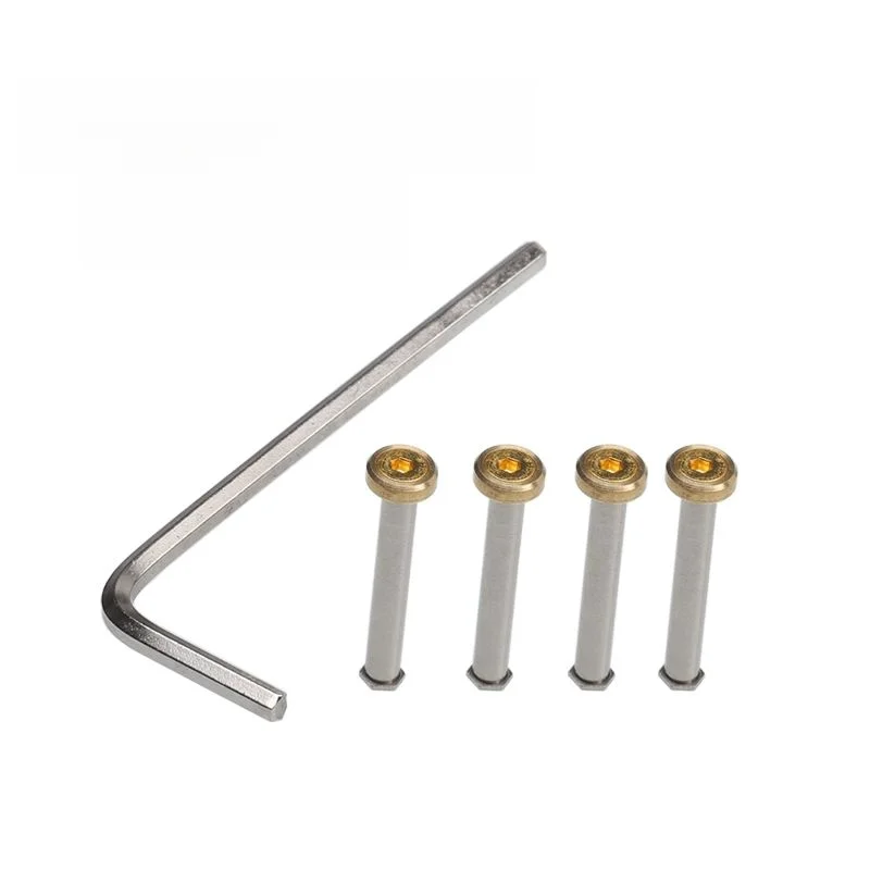 Desktop computer fixed long screw cooling fan screw fixed case DIY modification cooling   A set of 4, suitable for one fan