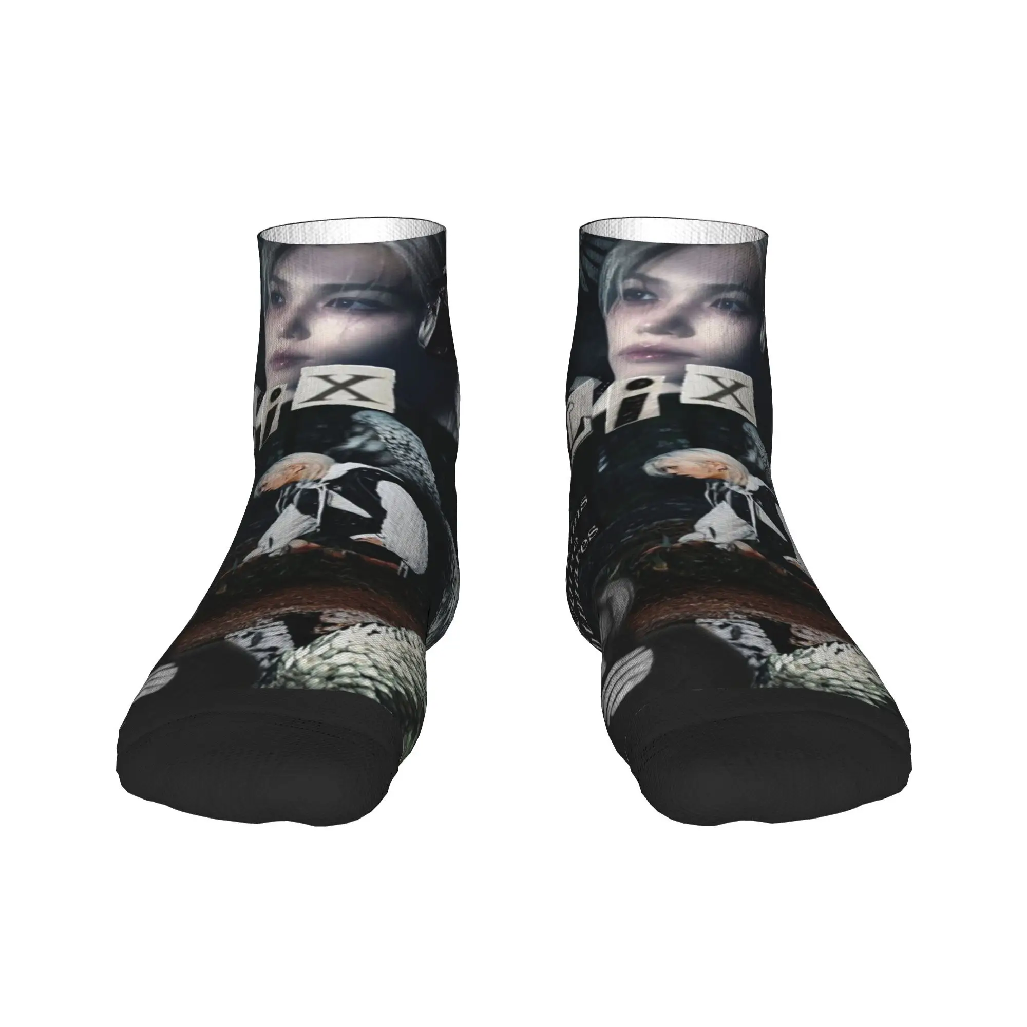 

FELIX корейские носки для певицы Kpop Harajuku, впитывающие пот чулки, всесезонные носки, аксессуары для мужчин и женщин, рождественские подарки