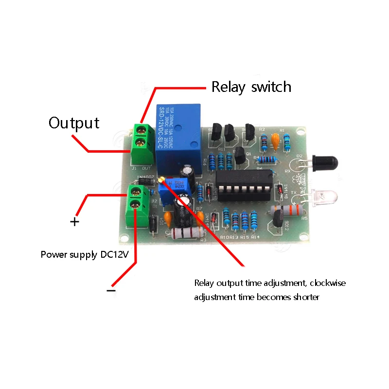 Infrared Sensor Switch Kit Proximity Control Switch Kit Automatic Faucet Control Module Sensor DIY Kit