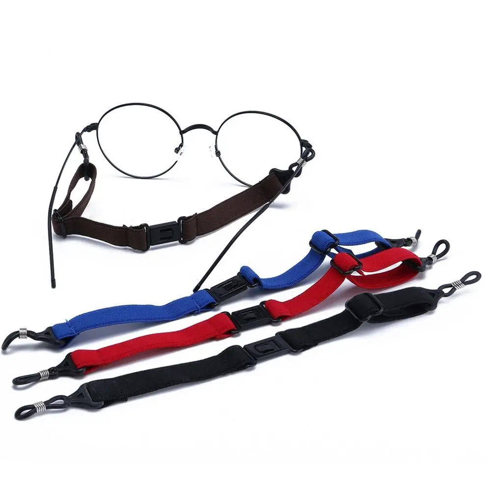 

Nonslip Fixed Lanyard Elastic Glasses Strap Detachable Adjustable Glasses Neck Strap Eyewear Accessories Universal