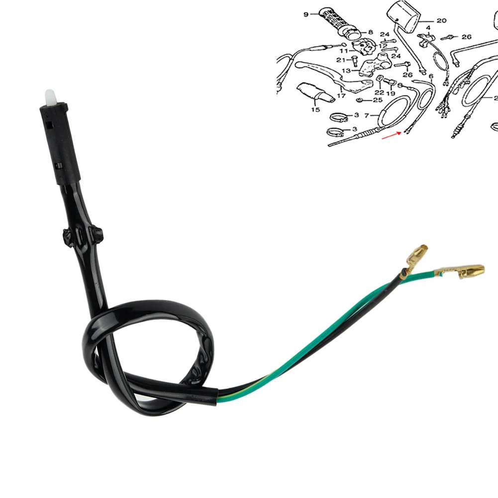 

Brand New Newest Automobile Accessories ​Brake Light Switch Light Switch Line Brake Motorcycle Disc Front Brake