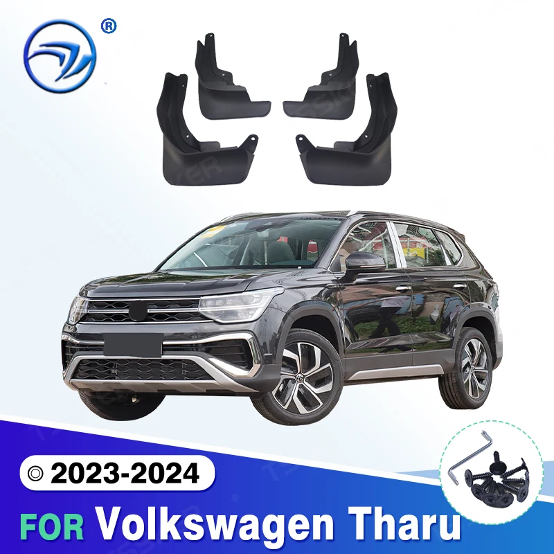 

For Volkswagen Tharu 2023-2024 Fender Mudguard Mud Flaps Guard Splash Flap Mudguards Car Accessories