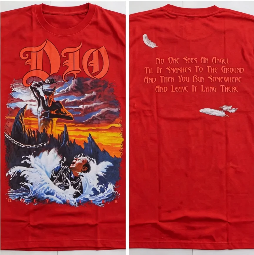 2026 Vintage Fantasy Demon Figure Graphic T Shirt Unisex Crew Neck Short Sleeve Metal Style Tee