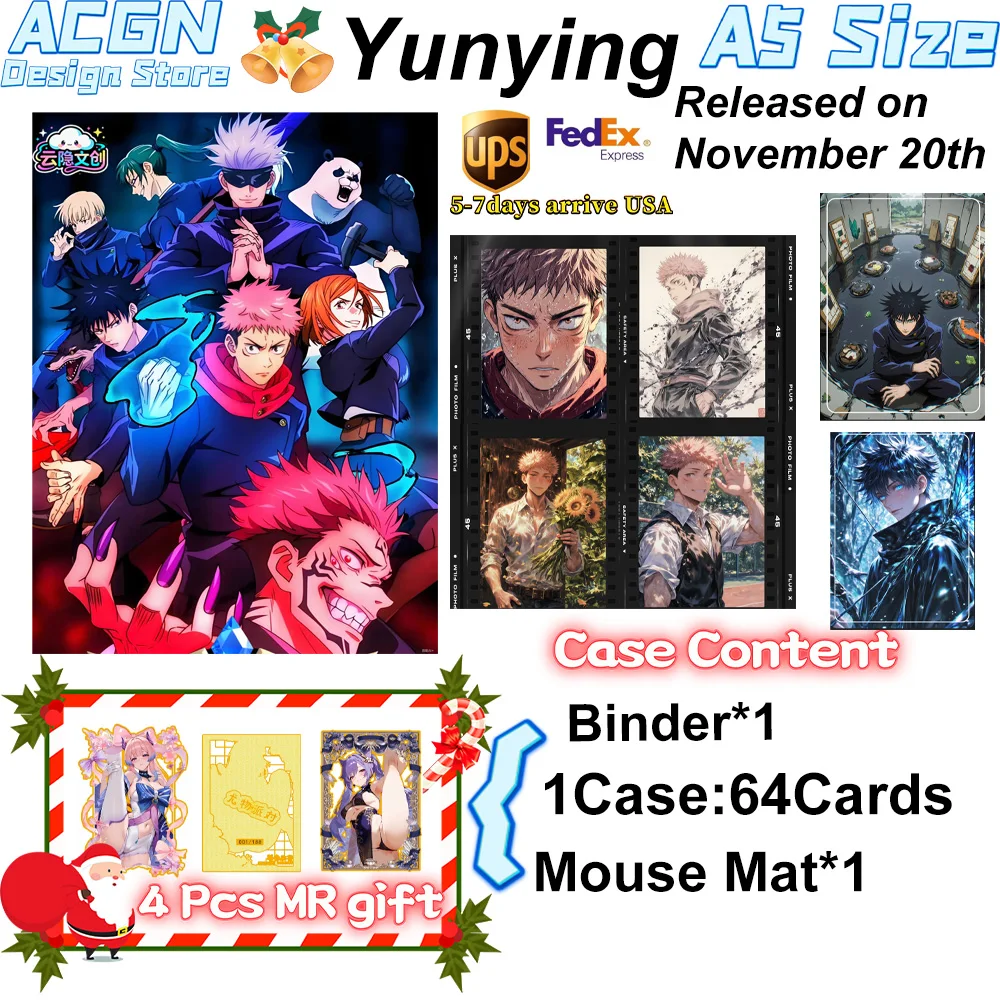 

Wholesale 2025 Latest Cloud Hidden Cultural Creation "Jujutsu Battle" Flash Card Second Bullet Boys and Girls