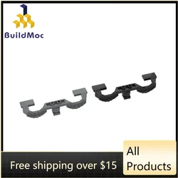 10PCS High-Tech Assemble Particle 2871 2.1 x 10 x 2.4 Train Brick Building Blocks Kit Replaceable Part Toy For Children