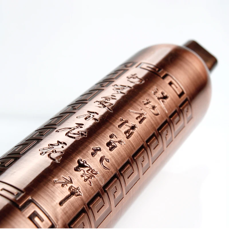 Chinese Bawu Woodwind Flute Copper Plated Concert Musical Instruments Chinese Folk High Quality