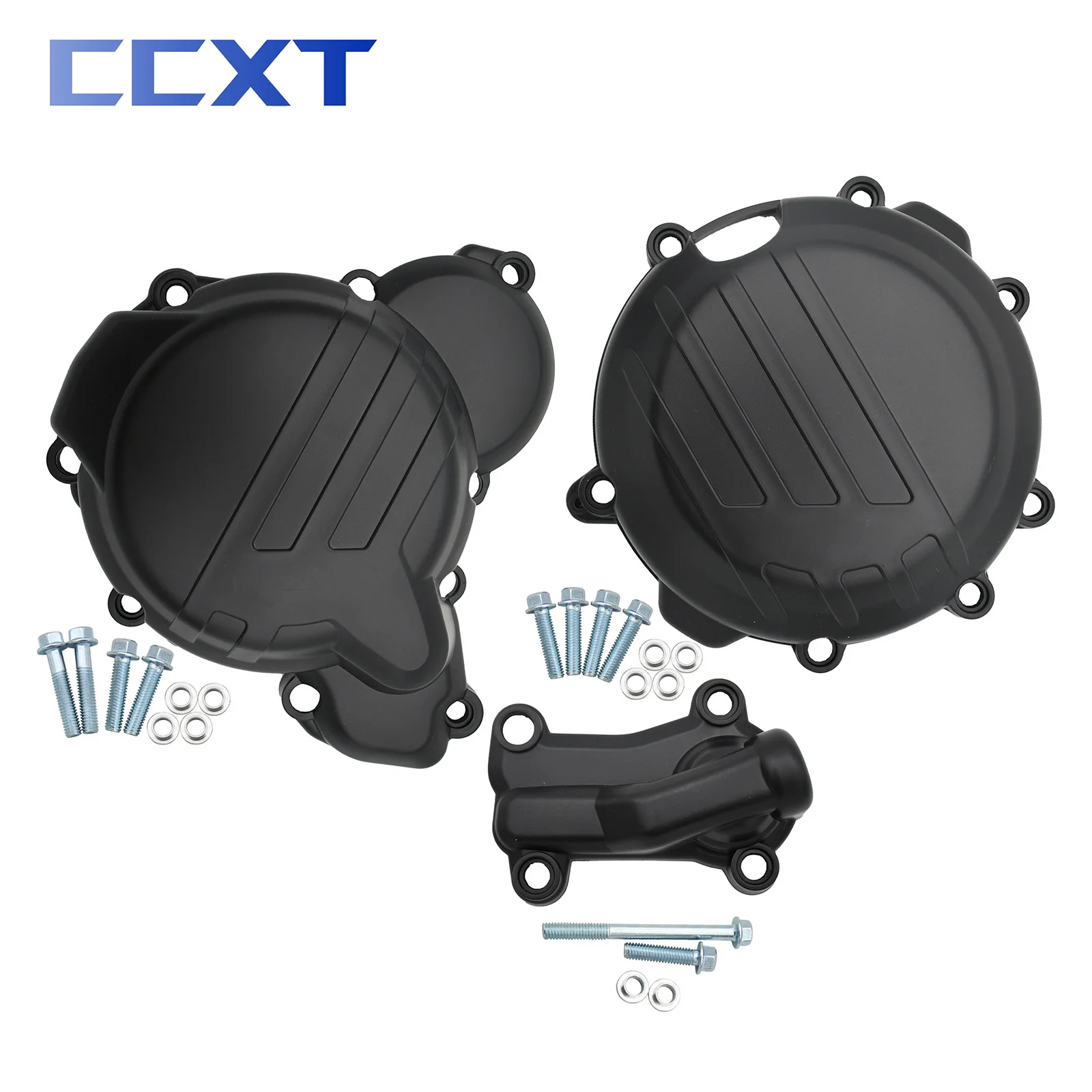 Husqvarna tc tx 250 300 2017用のプラスチック製イグニッションガードキット,およびハウジングプロテクター,ktm sx xc exc xcw tpi 2018 2019