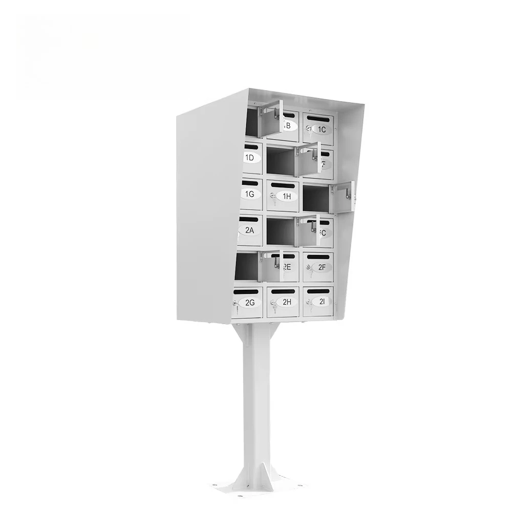Outdoor Mailbox - Customizable Design, Rainproof Assurance for Letters & Parcels