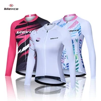Jersey de ciclismo para mujer, ropa transpirable de manga larga para bicicleta de carretera, equipo de primavera y otoño, novedad de verano