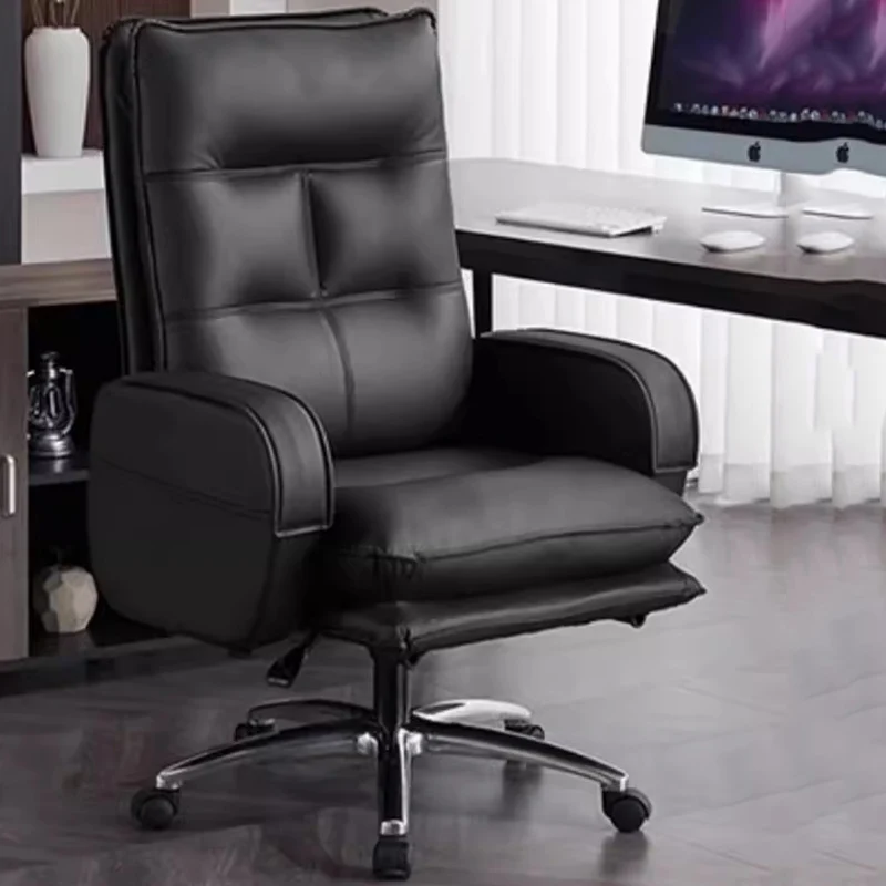 Ergonomic Swivel Office Chair Vanity Arm Throne Study Executive Comfortable Office Chair Nordic Reading Stoel Salon Furniture