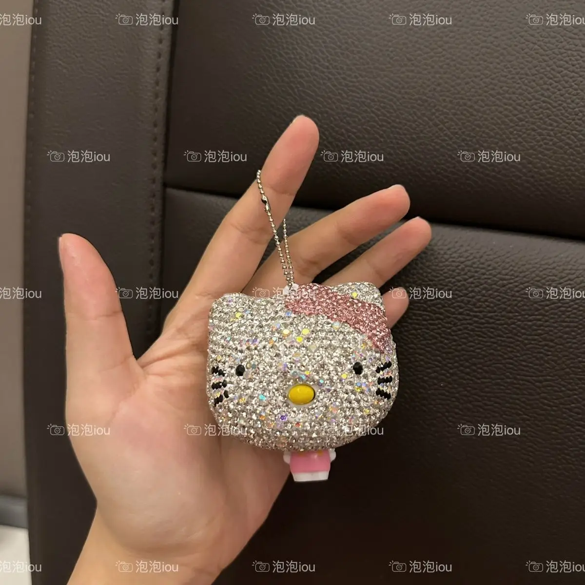 

Kawaii Sanrio Hello Kitty Tape Measure Anime Cartoon Cute Backpack Accessories Y2K Diamond Sticker Backpack Pendant Girls Gifts