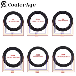 10 inch Speaker Foam Surround Woofer Repairing Folding Edges Subwoofer Ring DIY Repair Kit Accessories Speaker Suspension Edge