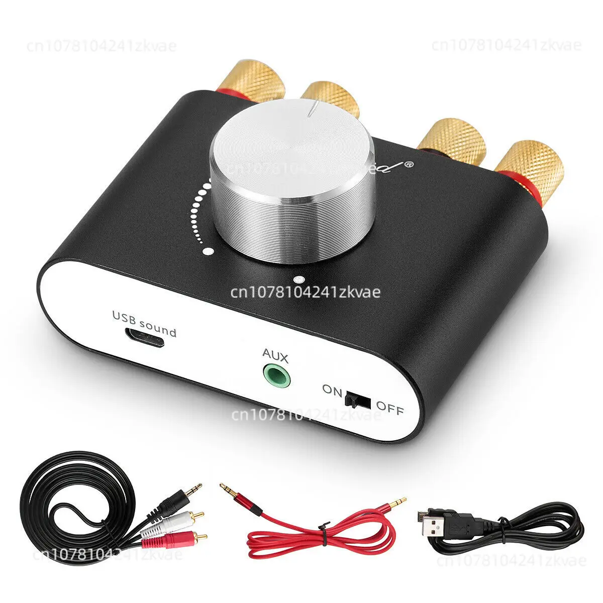 Digital power amplifier high power 50W * 2 Bluetooth 5.0 power amplifier fever hifi mini home USB