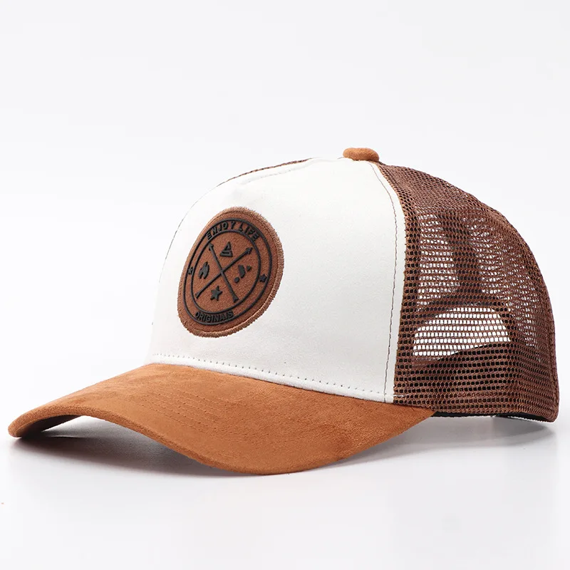 Neue Sommer Mesh Baseball Cap Frauen Männer Brief Patch Snapback Hut Casual Atmungsaktive Unisex Straße Hip Hop Trucker Caps – Detail 22