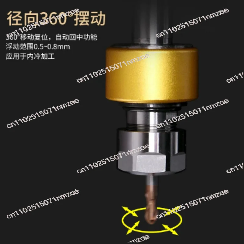 

Lathe Reamer with Straight Shank Radial Boring Auto Centering Floating ER Tool Holder for Machining Center