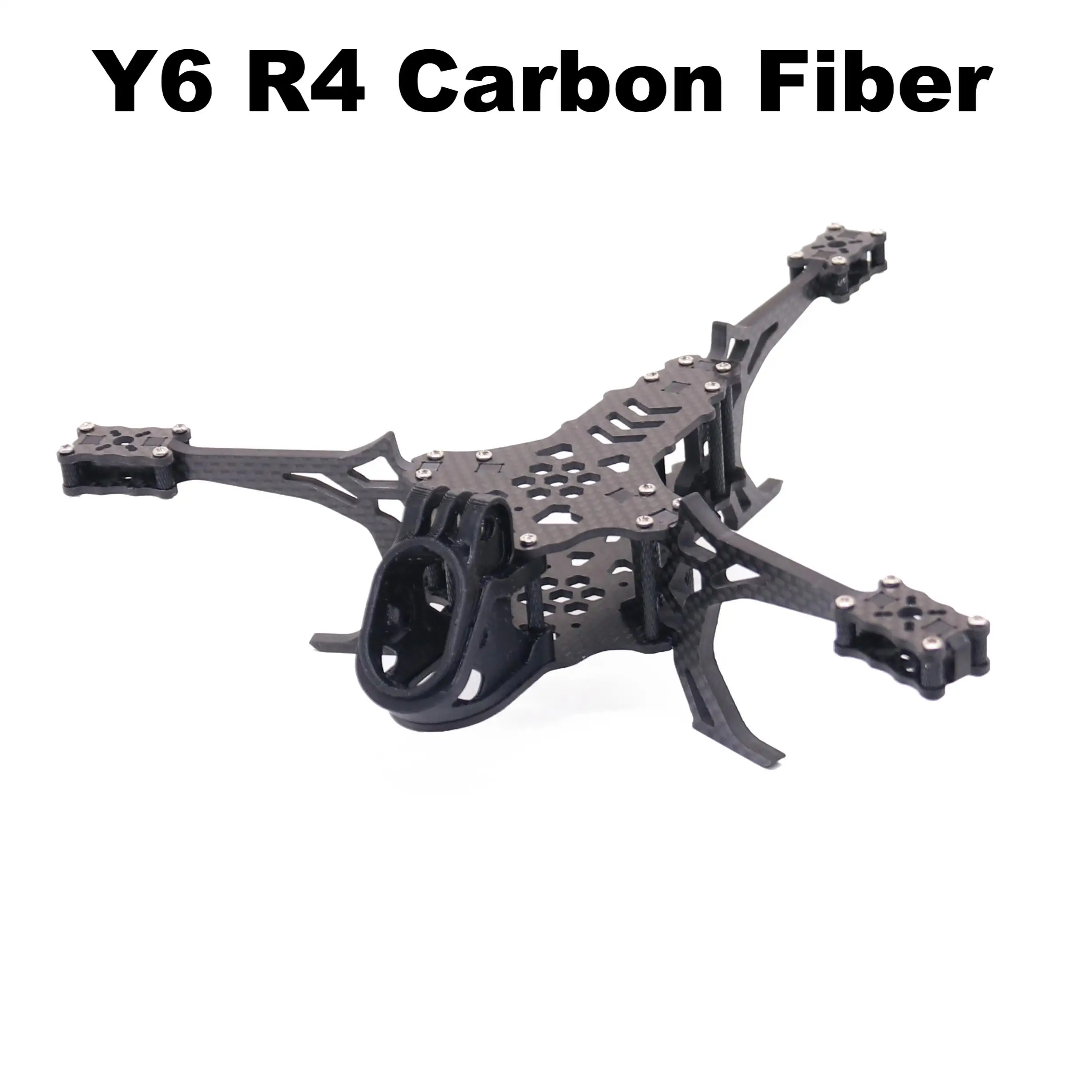 Y6R4 4inch FPV Drone Frame Kit Carbon Fiber Racing Drone Quadcopter Freestyle INAV Beatflight F722 Ardupilot Flight Control