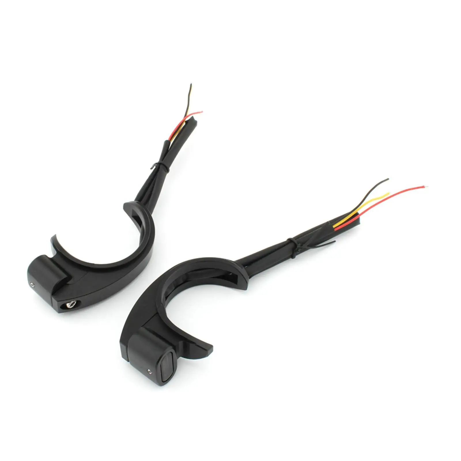 Motorcycle LED Front Fork Mounted Side Turn Signals Aluminum Alloy Signal Indicator Lamp for Enhanced Lighting