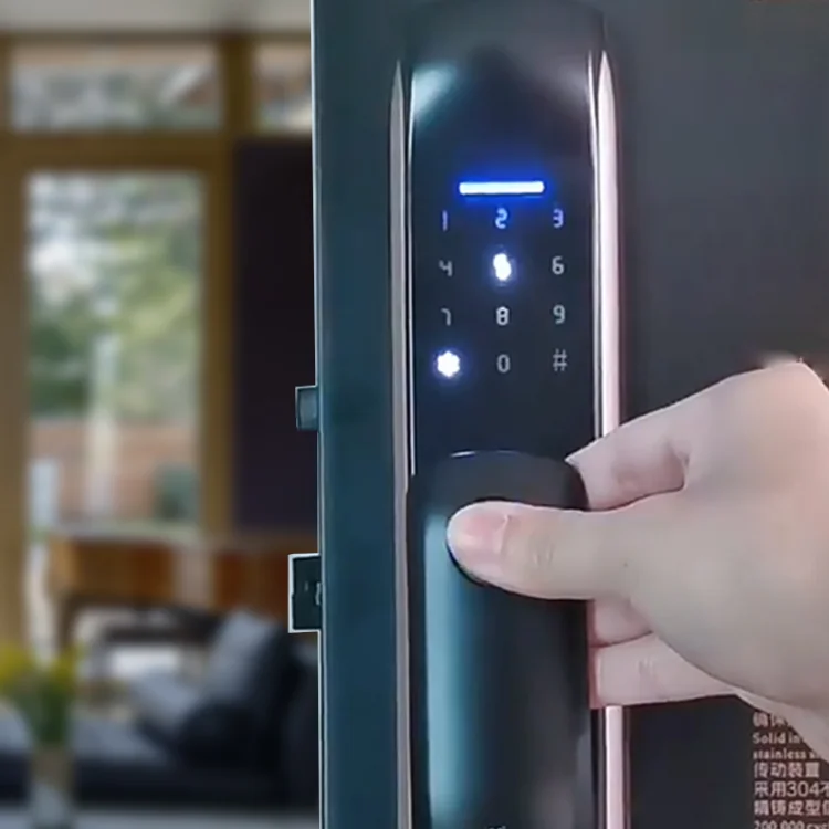 Standard Electronic Fingerprint Smart Door  Lock with Tuya TTlock App  Keyless Smart Lock