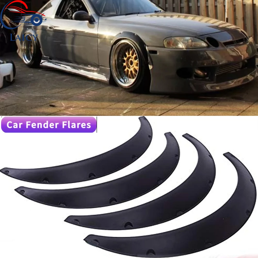 LAICY For Lexu SC300 SC400 SC430 Car Wheel Arch Fender Flares Mudguard Mud Splash Guard Extra Wide Wheel Kit Auto Parts