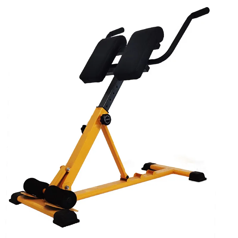Silla romana plegable para fitness, cintura y entrenamiento abdominal para flexión lateral, levantador de pesas, uso doméstico