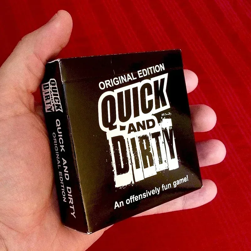 QUICK AND DIRTY - An Offensively Fun Game! [Funny Social Comedy Game] Board games