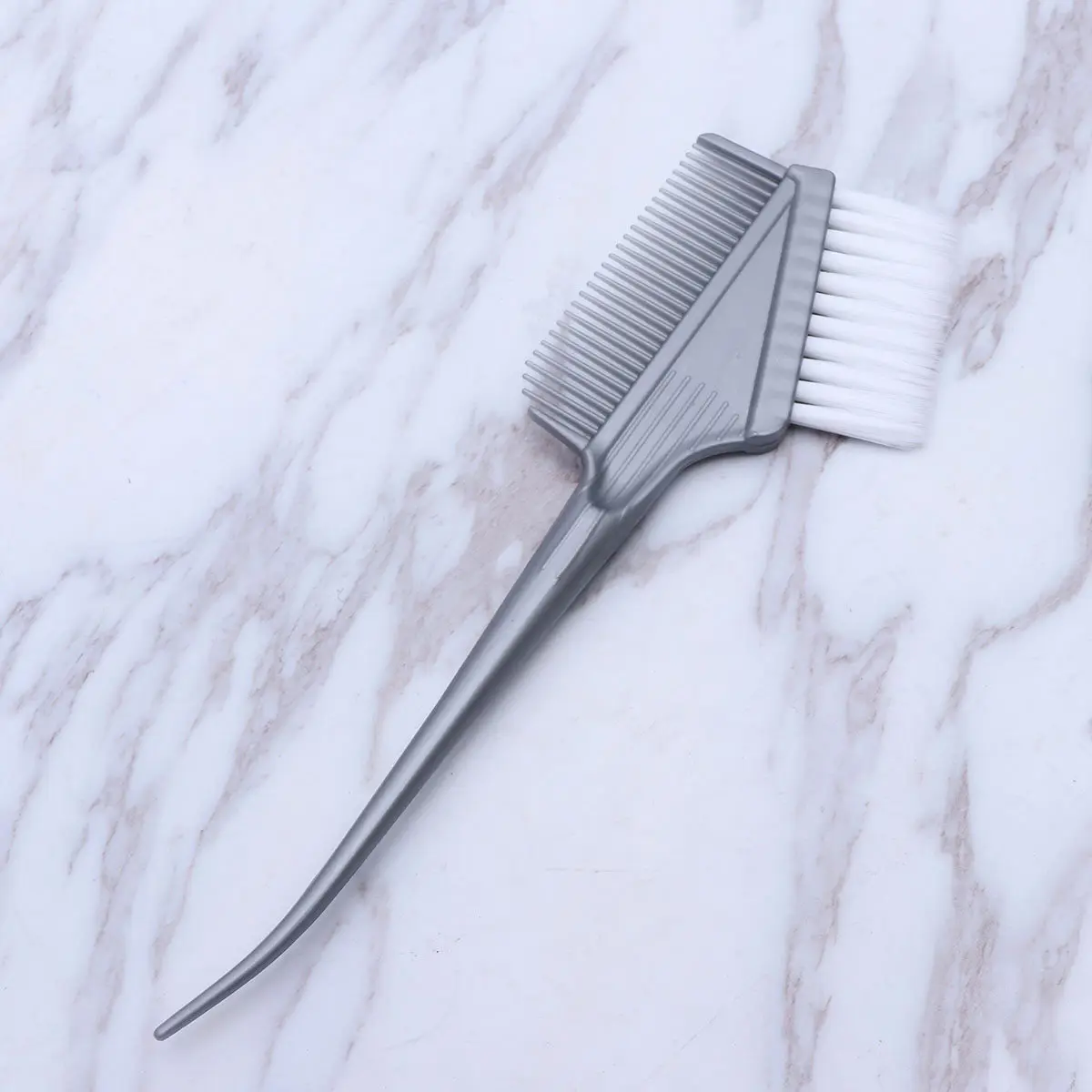 

7pcs Hair Coloring Dyeing Kit Brush Comb Mixing Bowl Cape Gloves Shower Cap Elastic Ear Caps For Diy Home Salon Use Hair Dye