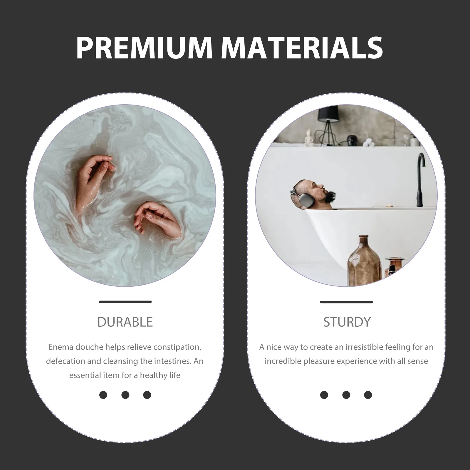 

Набор из 1 многоразового ведра для клизмы: удобный домашний инструмент для очищения, портативное средство для гигиены тела в путешествиях