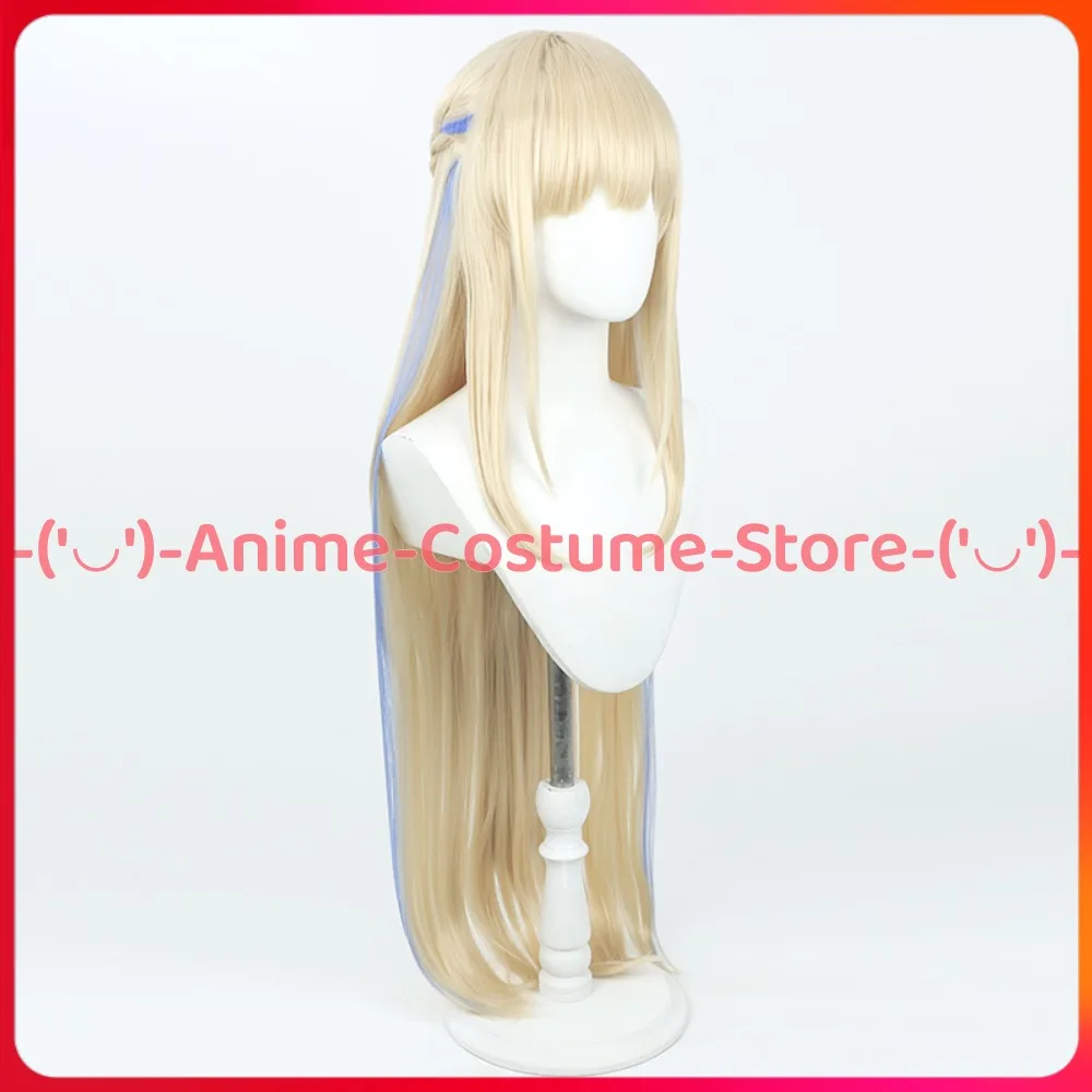 Blauw Archief Asukama Toki Cosplay Pruik Bunny Girl Anime Spel Karakter Halloween Party Kostuum Pruiken Hittebestendig Synthetisch Haar