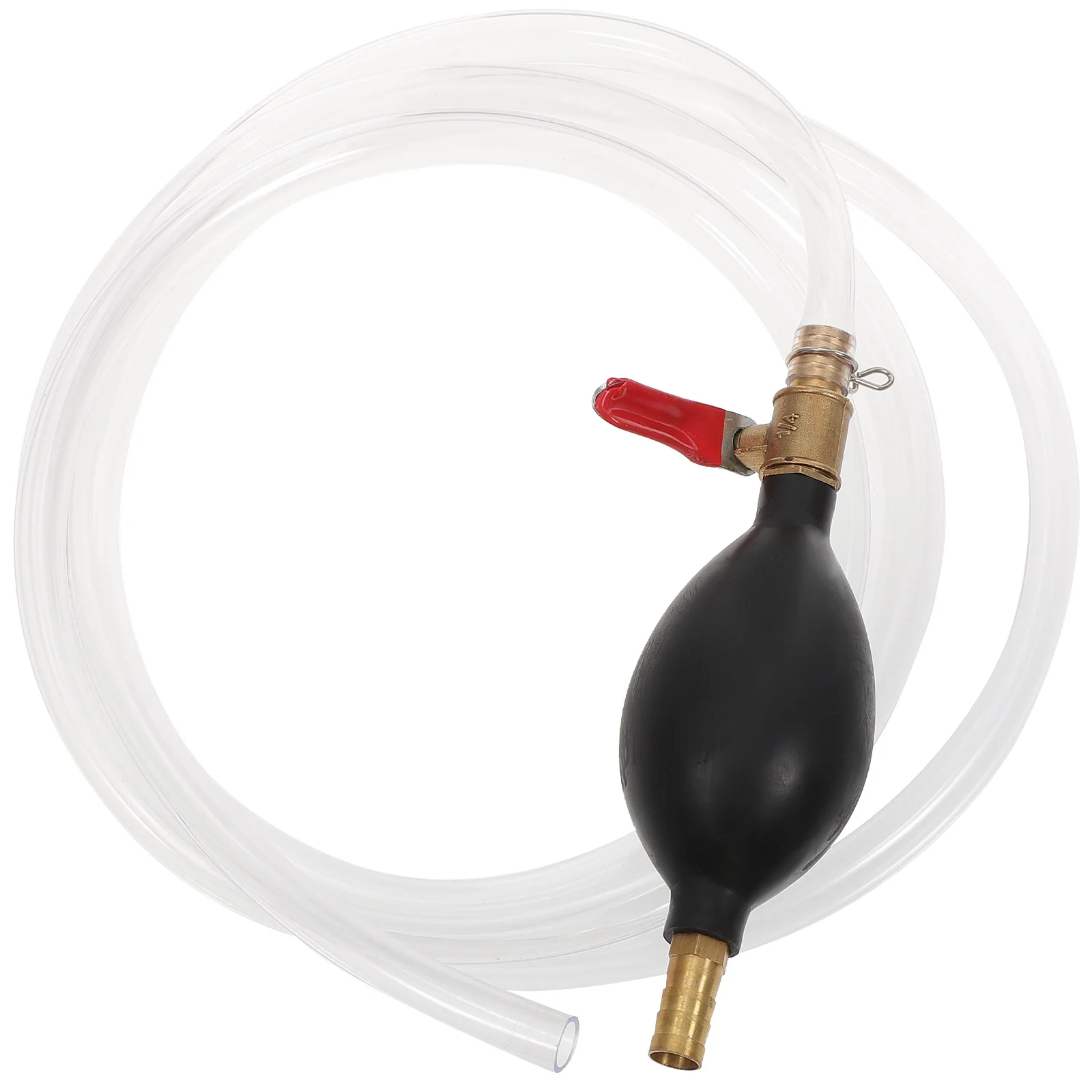 1 Stück manuelle saugfähige Pumpe, 10 mm Premium-Benzin-Diesel-Siphon-Schlauch, unverzichtbar für Reparaturwerkstatt-Leiter