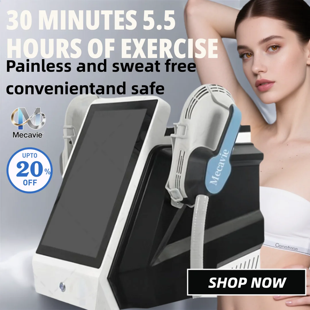 MECAVIE ترقية آلة نحت الجسم 2026 المهنية NEO 6500 واط 200 هرتز بناء عضلات البطن التخسيس في النحت