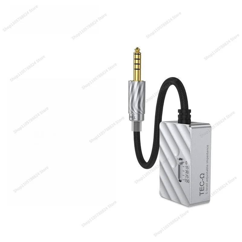 For TEC-Ω Adjustable Audio Impedance Converter Five-speed Resistance Impedance Bar Adapter Extension Cable