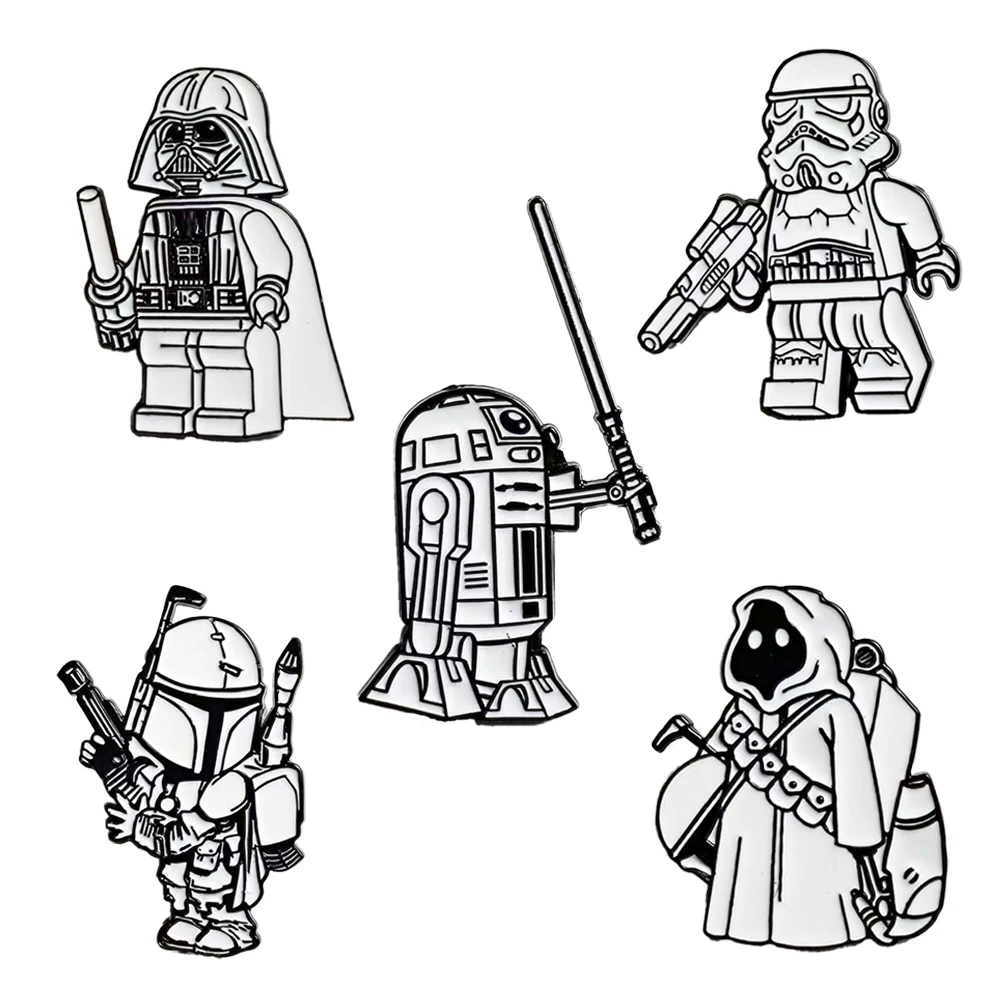 conjunto-de-5-pins-de-desenhos-animados-star-wars-r2-d2-darth-vader-grogu-broches-de-metal-fofos-stormtrooper-imperial-din-djarin-emblema-esmaltado-de-ficcao-cientifica