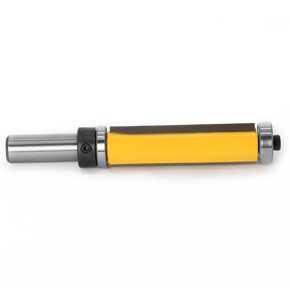 1PC 1/2" 12.7MM 12MM Shank Milling Cutter Wood Carving 1/2 SH 2-1/2" Extra Long Trim Pattern Top&Bottom Bearins Router Bit
