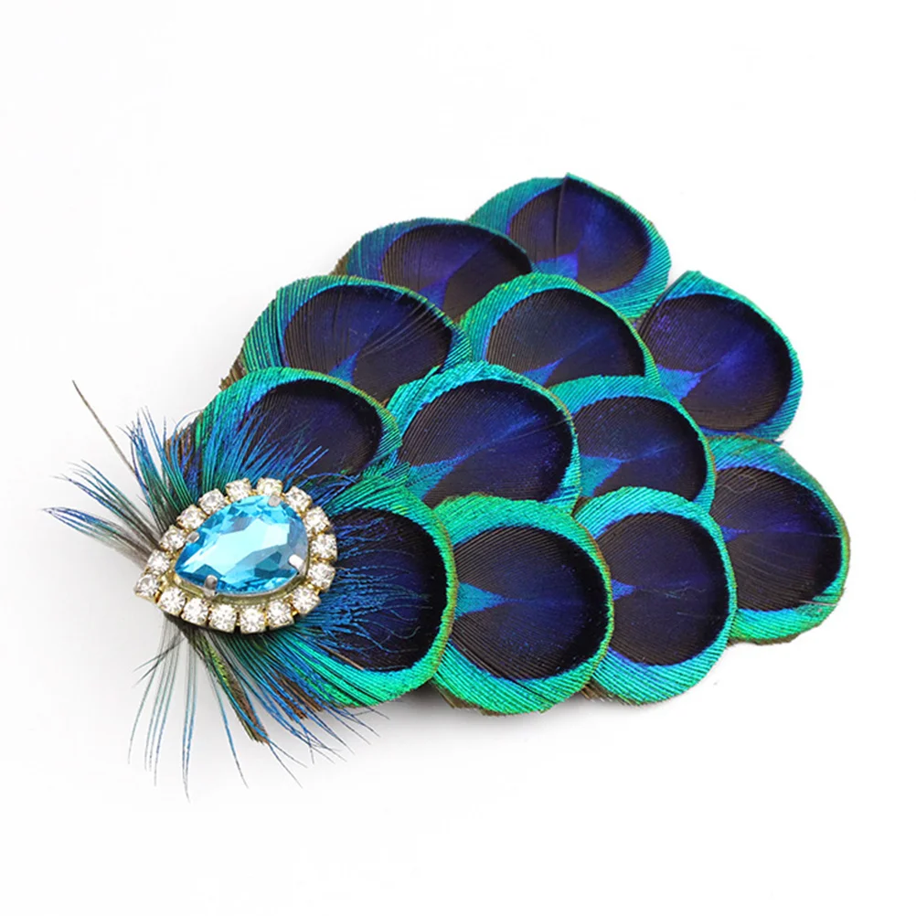 

Hair Clip Vintage Peacock Design Elegant Party Hairpin For Women Wedding Bridal Accessories Dance Event Ornament