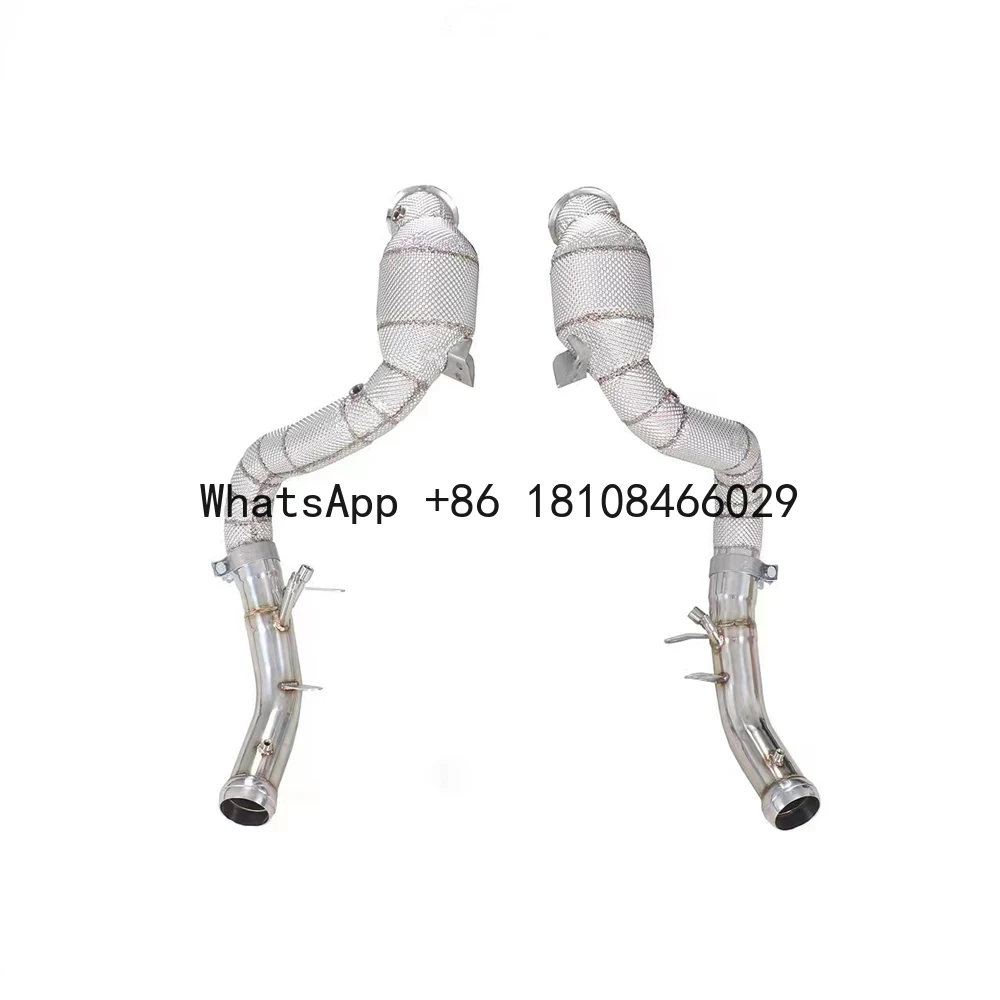 

Performance Exhaust Downpipe with Heat Shield for Mercedes BENZ AMG GT63 GT63S 4.0T