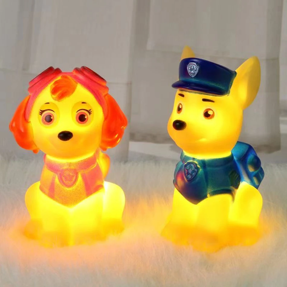 شخصيات البوكيمون ضوء الليل Gengar نموذج كشافات دمية شيطان لعبة هدية الهالوين للأطفال مجموعة إبداعية ألعاب مشرقة 1-4 قطعة #6