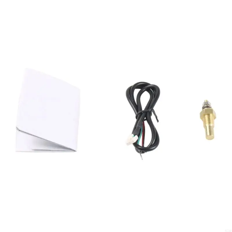 M76E 2 Zoll Digitalanzeige Wassertemperatursensor Messgerät für 12V 24V Gleichstrom – Detail 7